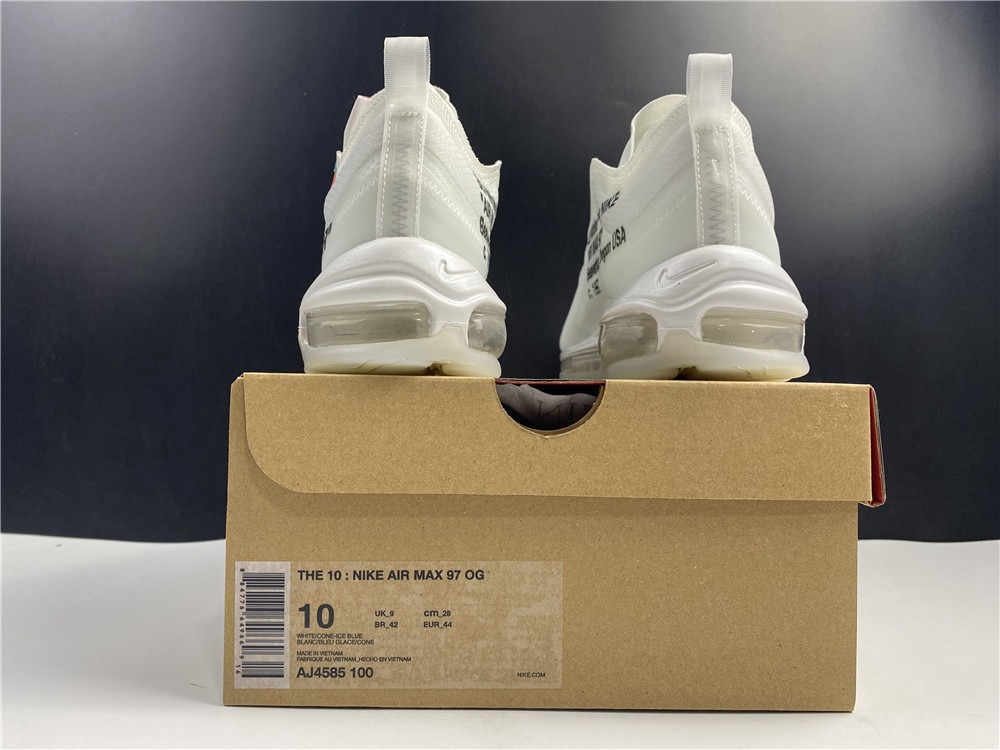 OFF-Nike Air Max 97 AJ4585-100